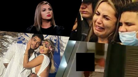 Viúva de Mc Kevin tem recebido ataques nas redes (montagem: Fashion Bubbles)