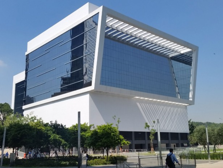 Foto do novo prédio construídoem Sao Paulo. 