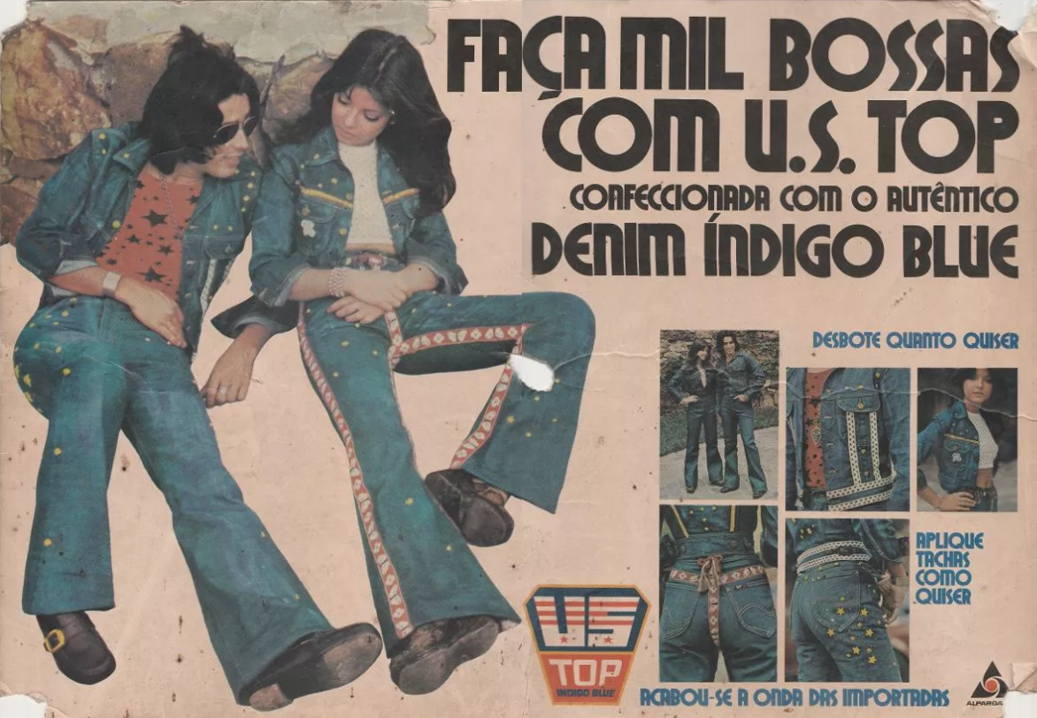 Publicidade da US TOP nos anos 70. 