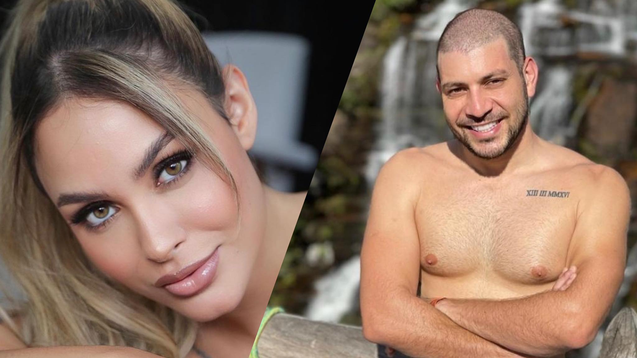 Sarah Andrade e Caio Afiune do BBB 21 também podem entrar para A Fazenda 13 (montagem: Fashion Bubbles)