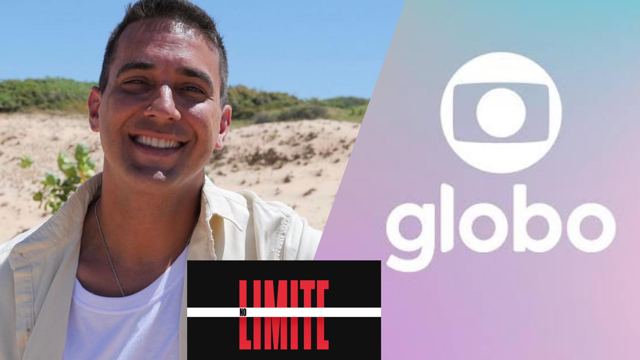 André Marques renova com a Globo até 2025 e garante comando de No Limite 2022 (montagem: Fashion Bubbles)
