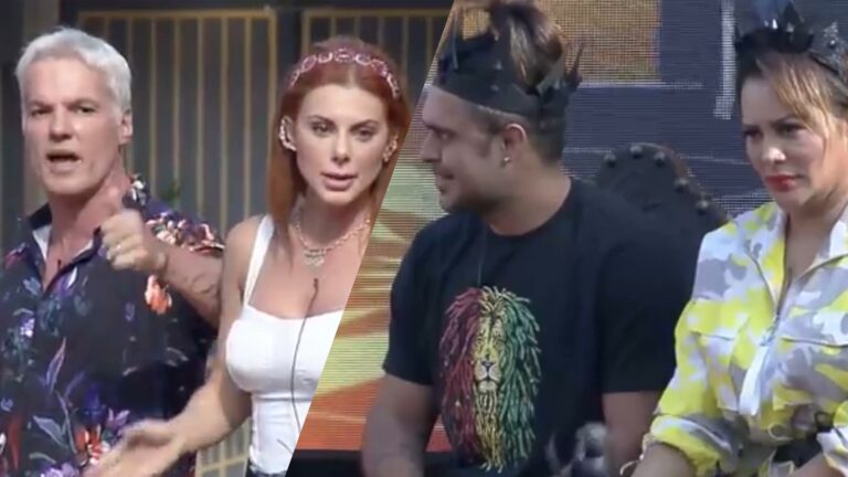 Márcia Fellipe e Rod Bala respondem acusações de Bruno e Deborah no Power Couple (montagem: Fashion Bubbles)