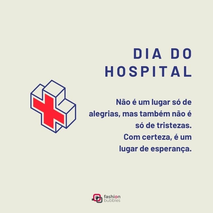 cartão virtual para Dia do Hospital
