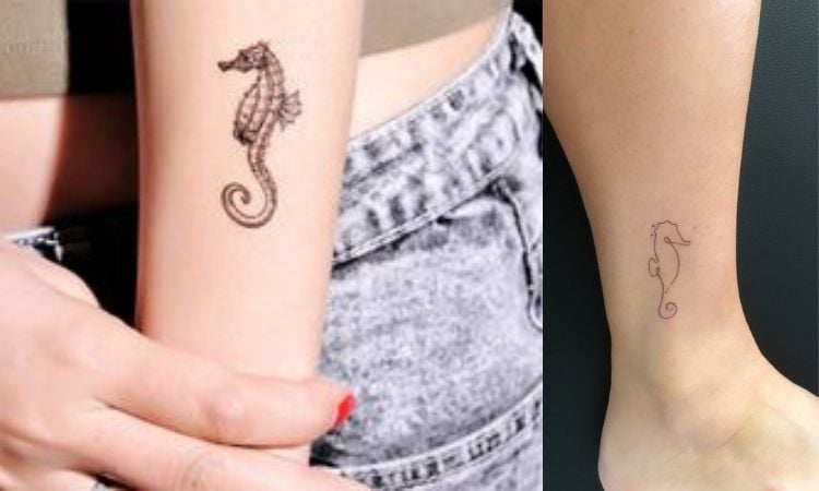 tatuagens de cavalo-marinho