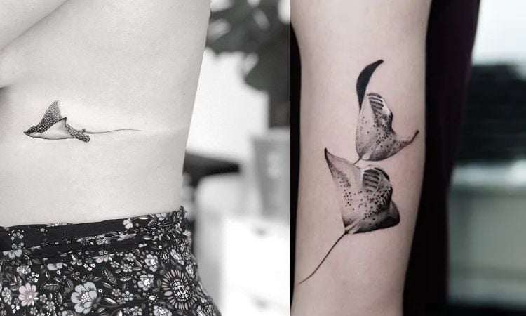 tatuagens de arraia