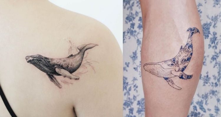 tatuagens de baleias