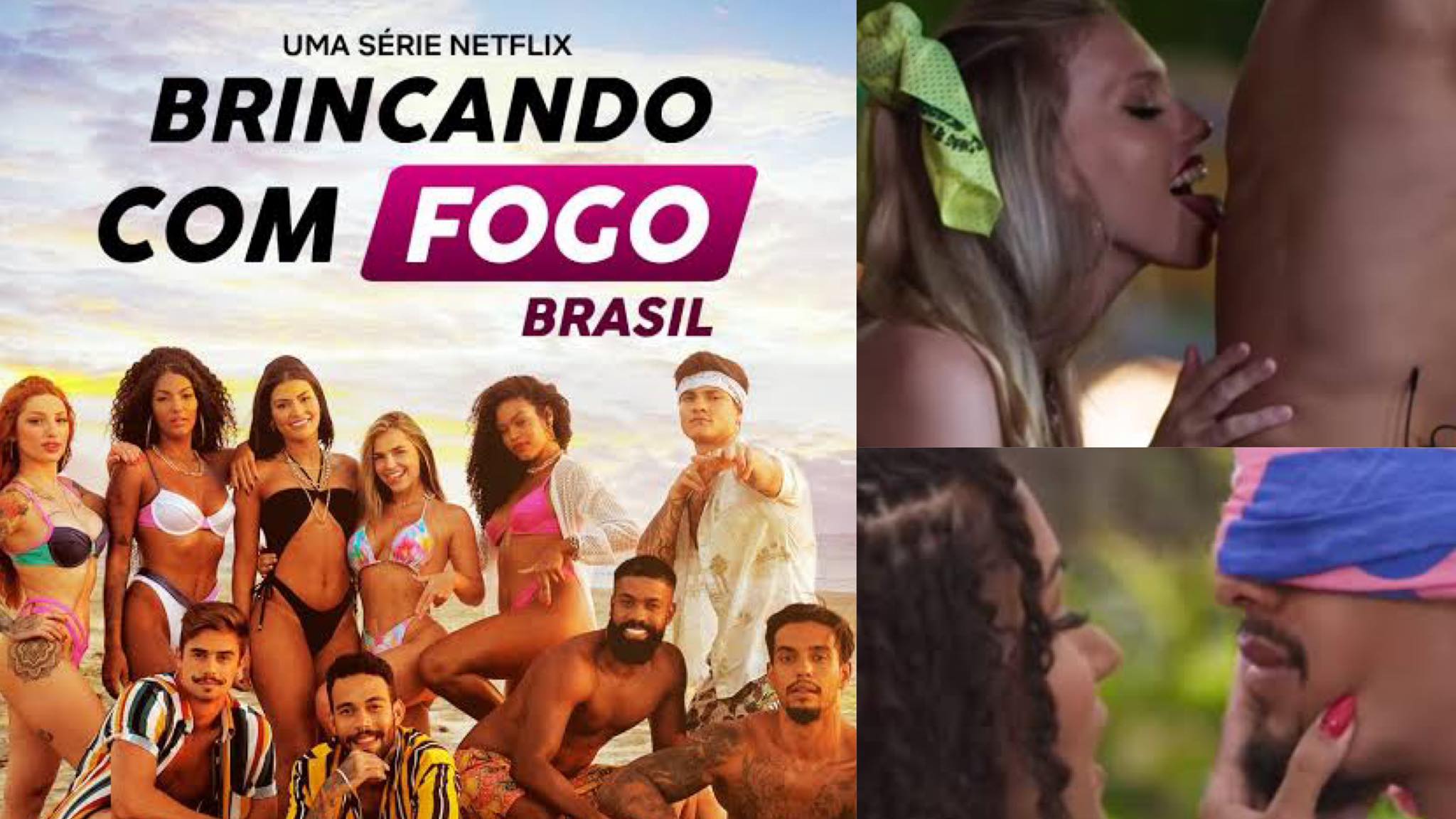 Brincando com Fogo Brasil estreia dia 21 de julho na Netflix. Fonte: Montagem/ Fashion Bubbles