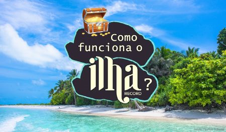 Foto com a frase "Como funciona o Ilha Record?".