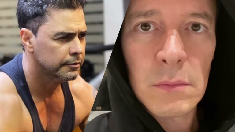 Rodrigo Faro dá resposta atravessada após comentário de Zezé Di Camargo nas redes sociais (montagem: Fashion Bubbles)