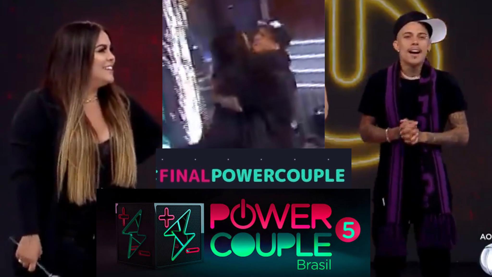 Mari e Matheus vencem a final do Power Couple. Fonte: Montagem/ Fashion Bubbles