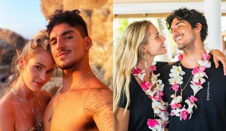 Foto de Gabriel Medina e Yasmin Brunet.