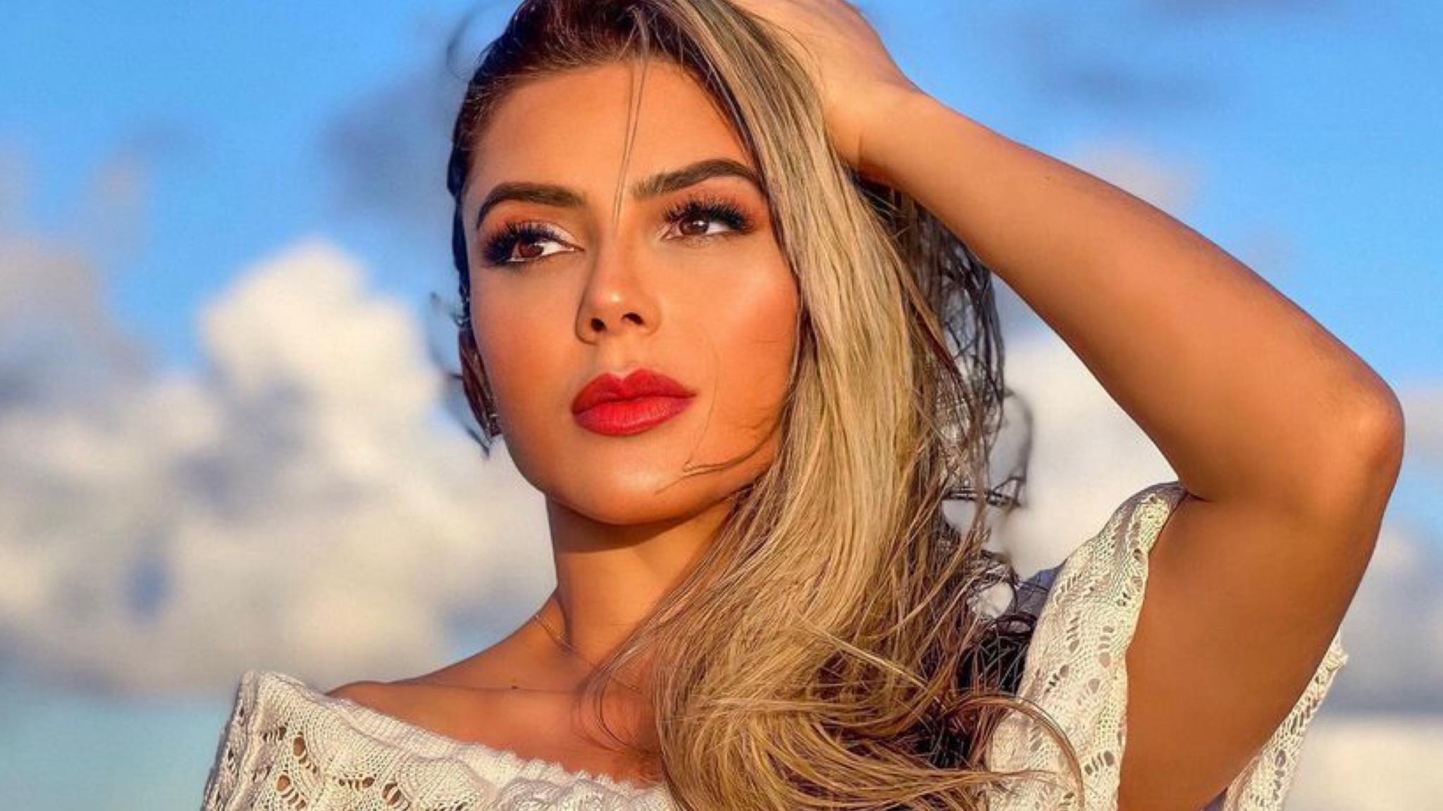 Nadja Pessoa fez harmonização facial para entrar no Ilha Record. Fonte: Instagram Nadja Pessoa fez harmonização facial para entrar no Ilha Record. Fonte: Instagram