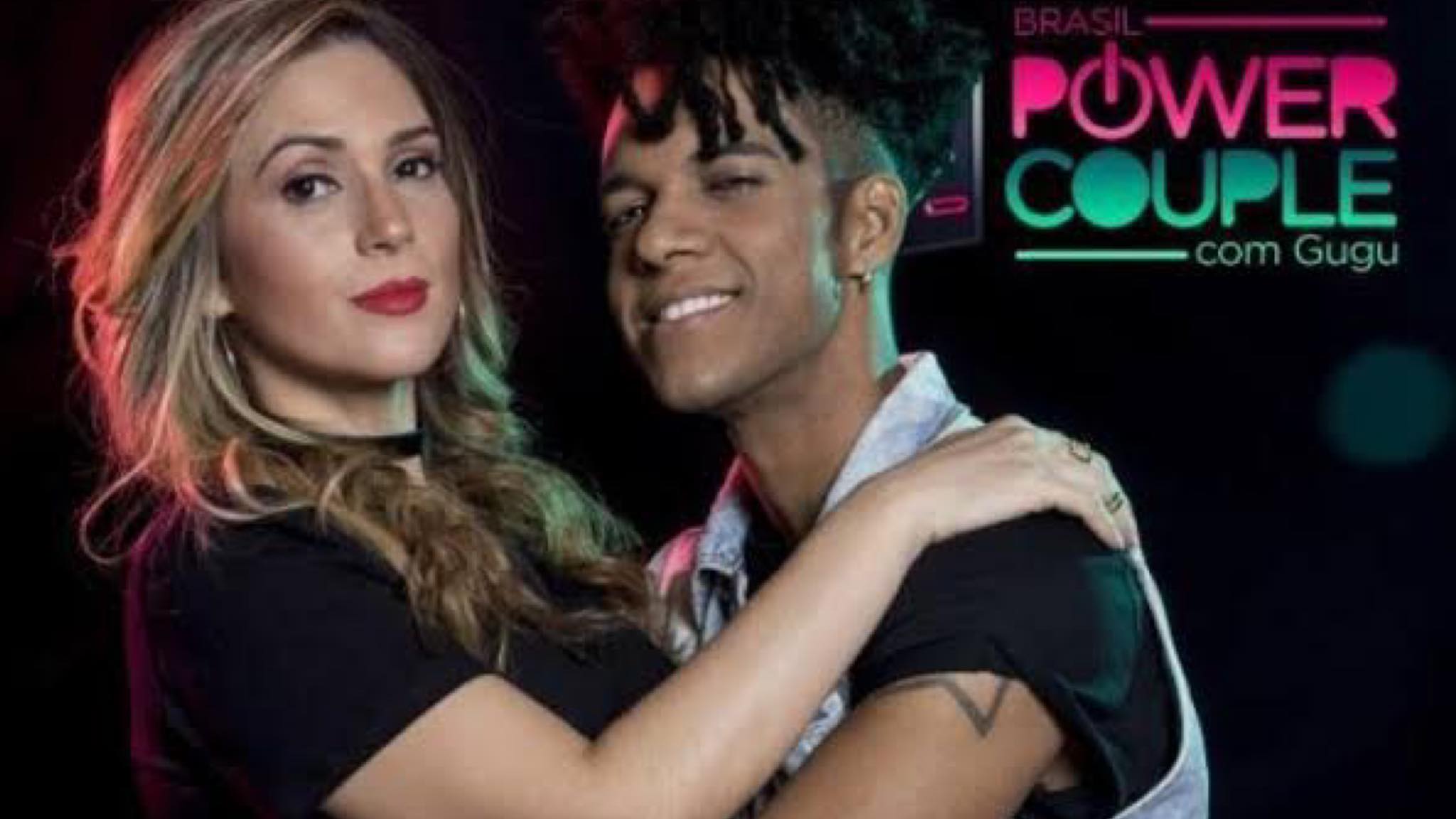 Nadja Record e D'Black integraram o elenco do Power Couple 3. Fonte: Divulgação Nadja Record e D'Black integraram o elenco do Power Couple 3. Fonte: Divulgação