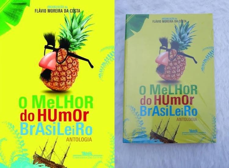 Foto do exemplar O Melhor do Humor Brasileiro.
