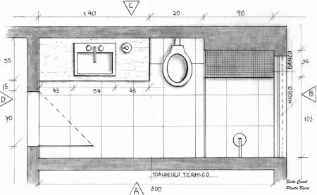 Planta baixa de banheiro: 9 modelos para se inspirar