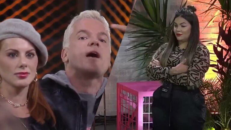 Jogo da Discórdia provoca briga entre Bruno e Debodah com Mari e Matheus (montagem: Fashion Bubbles)