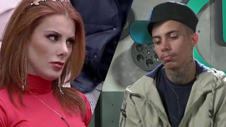 Deborah diz que Mateus está se fazendo de vítima no Power Couple. Fonte/ Montagem Power Couple