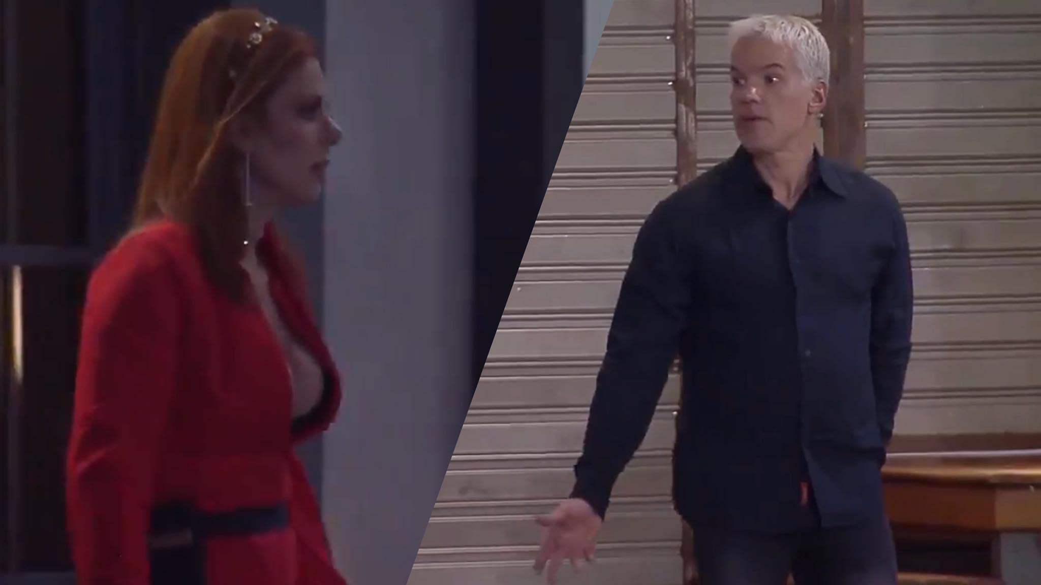 Bruno Fica irritado com Deborah no Power Couple (montagem: Fashion Bubbles)