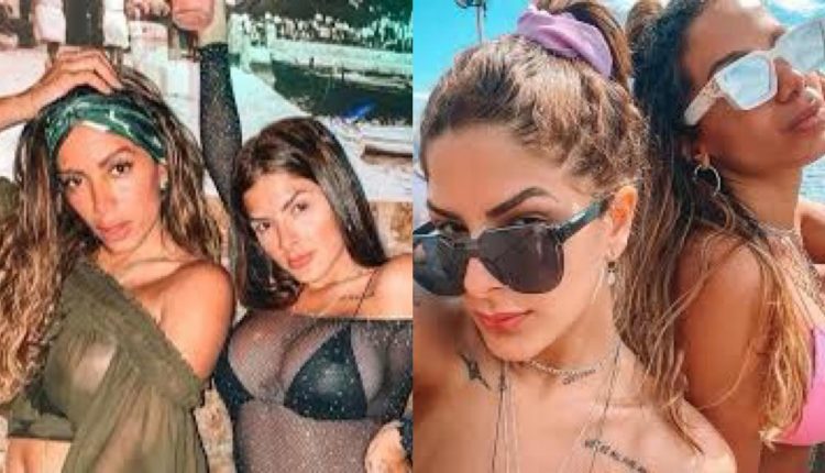 Lary e Anitta Lary Bottino já foi bem próxima a Anitta. Fonte: Montagem/ Fashion Bubbles