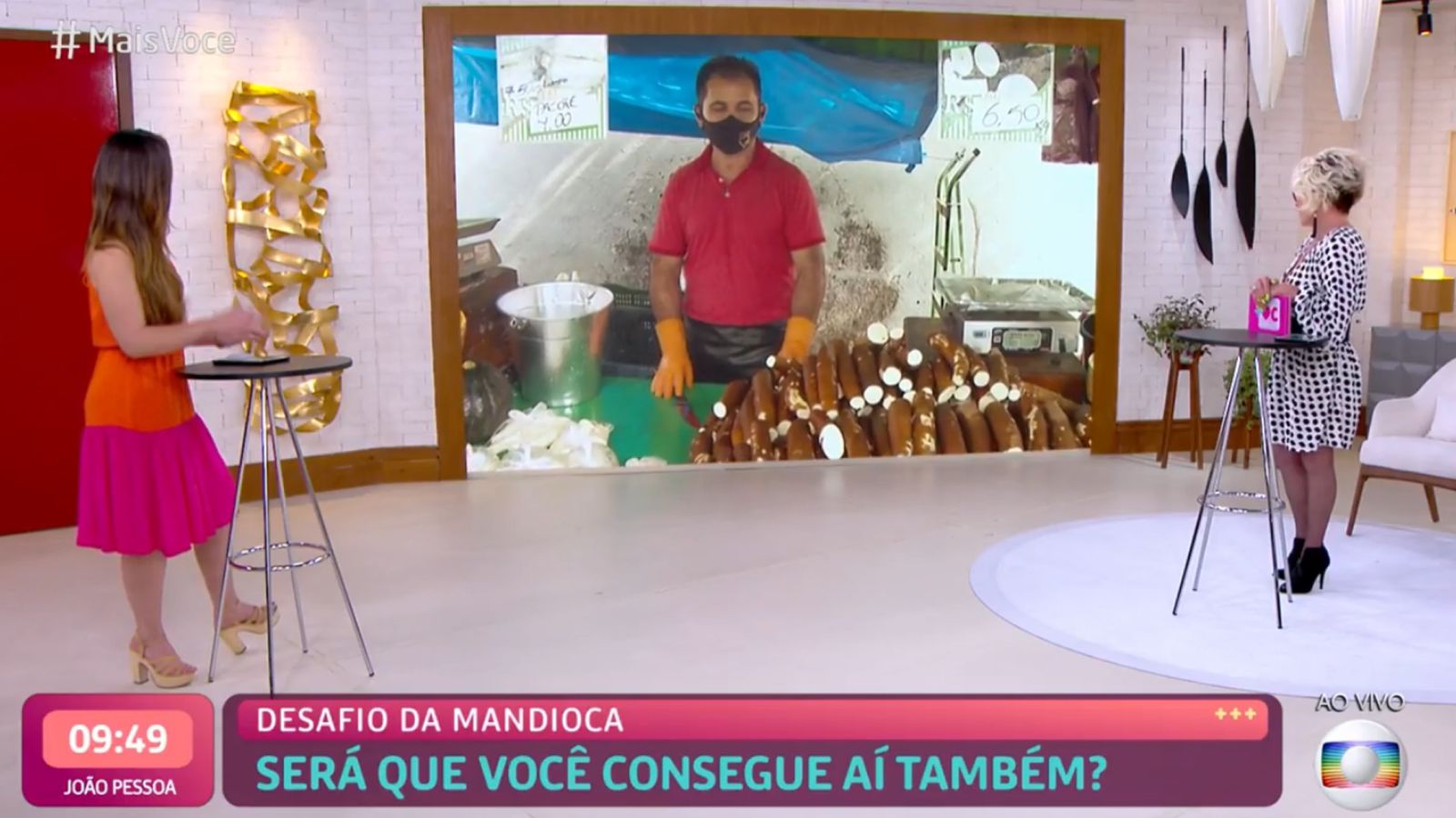 Ana Maria Braga fala de mandioca no Mais Você e entra nos assuntos mais comentados das redes sociais. Fonte: Imagem/Reprodução