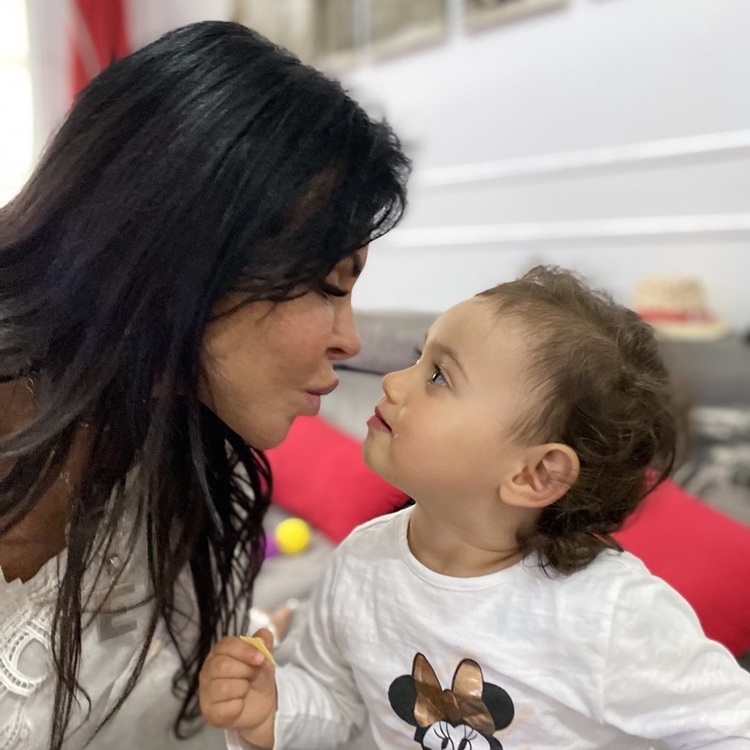 Foto de Gretchen e Alyah.