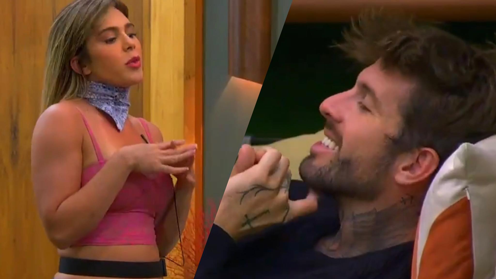 Nadja Pessoa pede desculpas por excessos na comemoração da vitória, mas Claudinho faz duras críticas a ela. Fonte: Montagem/ Fashion Bubbles Nadja Pessoa pede desculpas por excessos na comemoração da vitória, mas Claudinho faz duras críticas a ela. Fonte: Montagem/ Fashion Bubbles