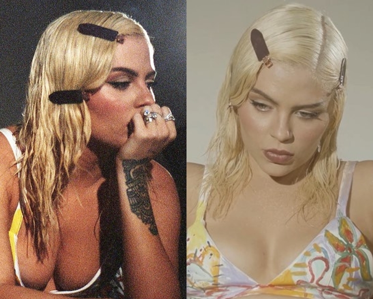 Luísa Sonza em "Penhasco". Foto de Luísa Sonza em "Penhasco".