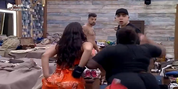 A Fazenda: Briga generalizada, protagonizada por Raissa, Jojo e Lucas Selfie.