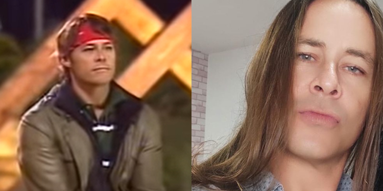 Na primeira parte da imagem, Théo Becker está usando um casaco de couro marrom, com uma camisa preta por baixo. Além disso, utiliza bandana vermelha na cabeça. Na segunda parte da foto, é como está atualmente, pós-reality. Tem cabelos mais longos, batendo no ombro, e posa para a câmera, sério. A Fazenda: Théo Becker não foi um dos campeões, mas fez história e se tornou um dos participantes memoráveis do reality.