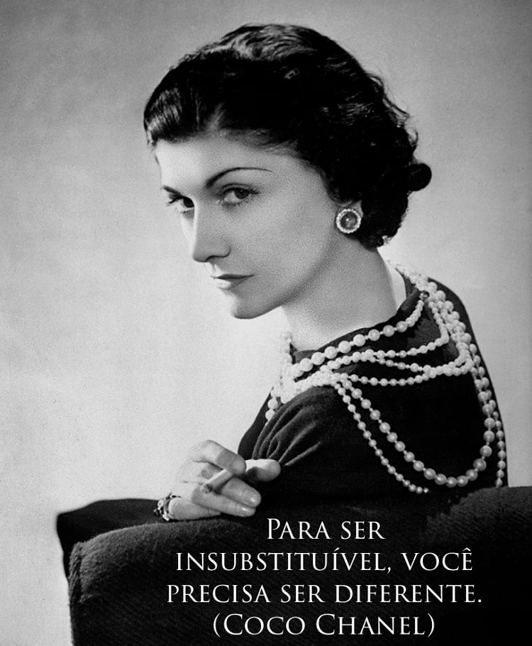 Frase de Coco Chanel