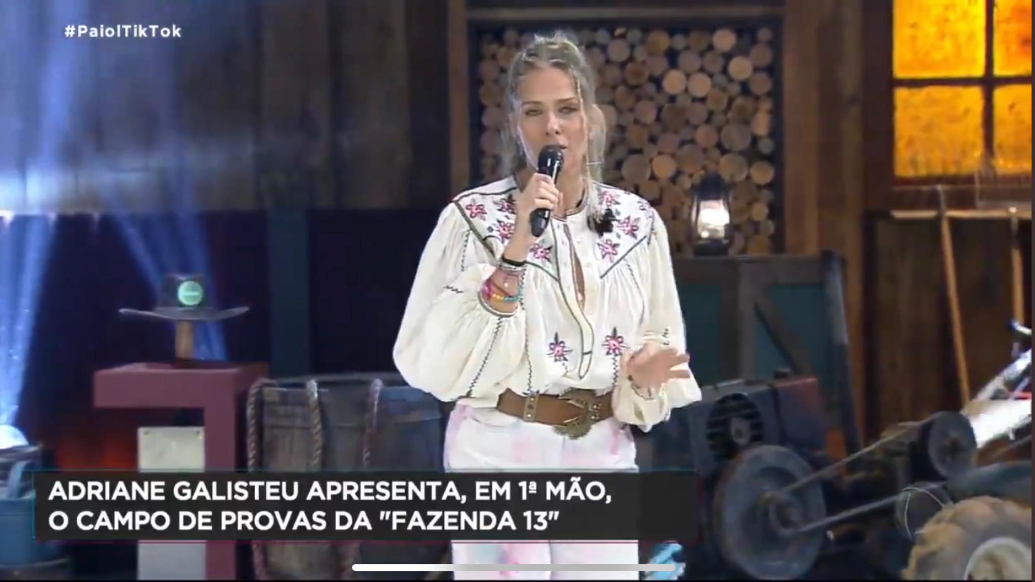 Adriane Galisteu explica primeira dinâmica de A Fazenda 2021 Adriane Galisteu, Inês Brasil, A Fazenda 2021
