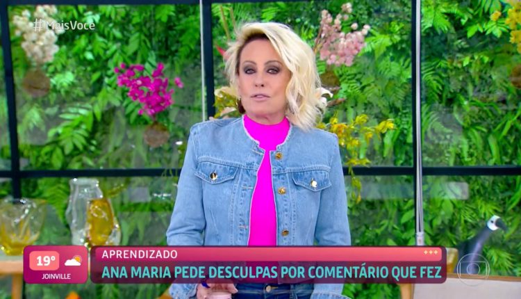 Ana Maria Braga pede desculpas no Mais Você Ana Maria Braga pede desculpas no Mais Você