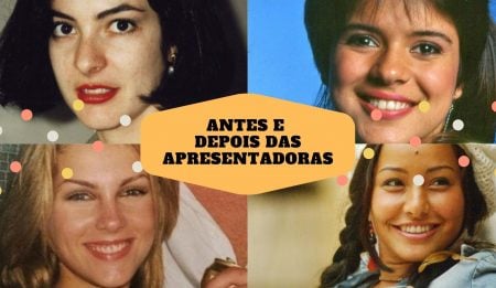Apresentadoras brasileiras: Confira o antes e depois delas