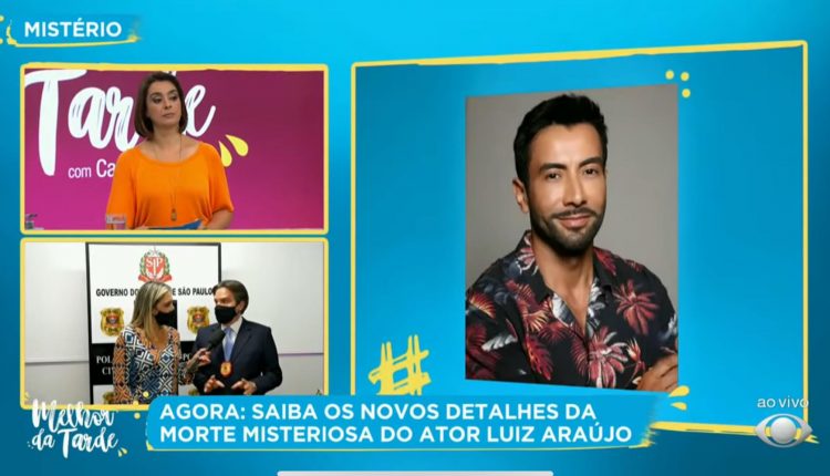 Delegado Roberto Monteiro fala da morte do ator de Carinha de Anjo no programa de Catia Fonseca ator de Carinha de Anjo, Luiz Carlos Araújo