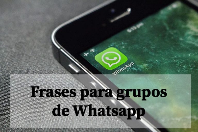 Frases para grupos de Whatsapp