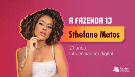 montagem com foto, nome, idade e profissão de Sthe Matos A Fazenda