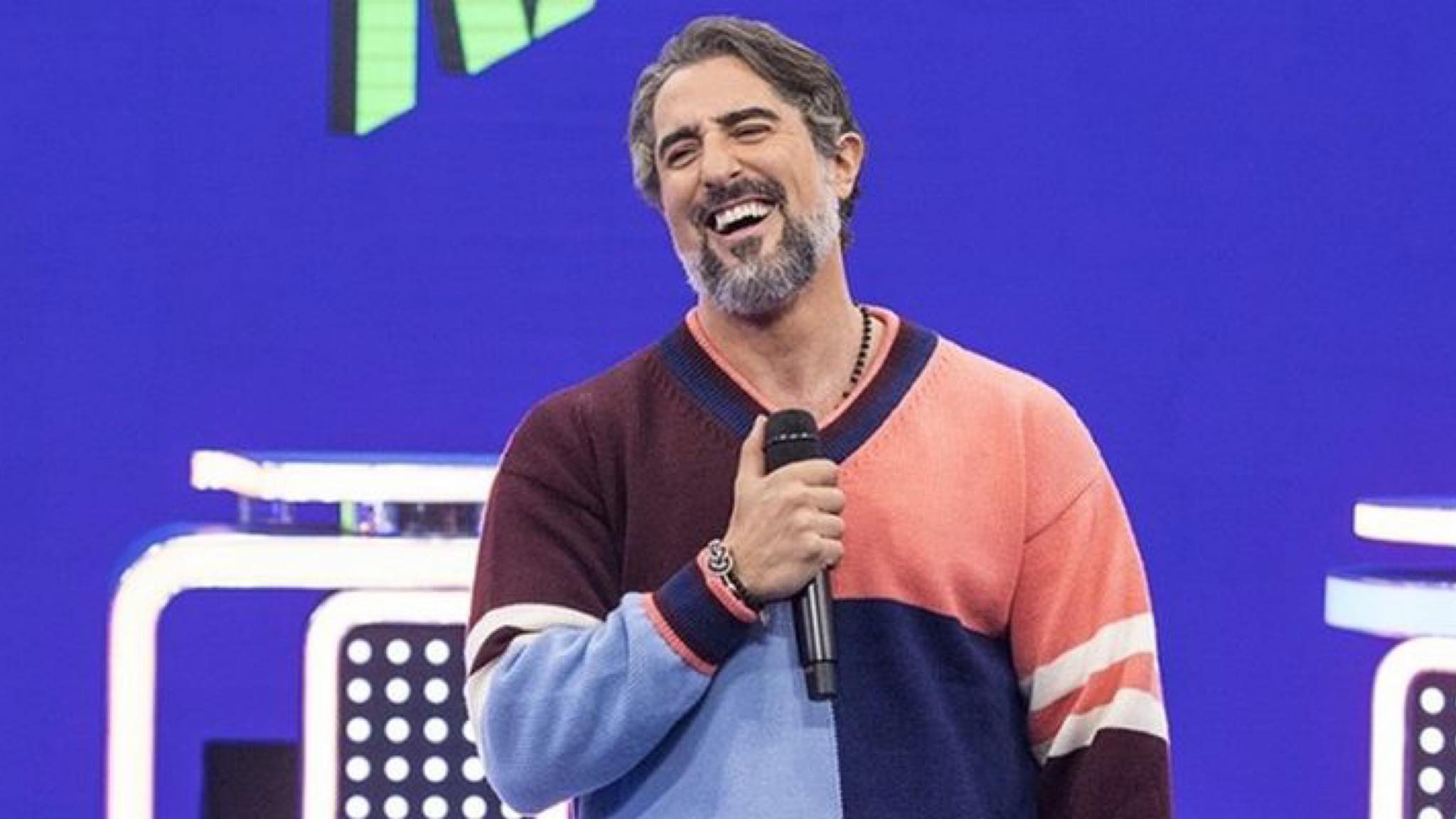 Marcos Mion no Caldeirão Tadeu Schmidt, Marcos Mion. BBB 22, Globo