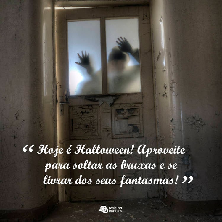 mensagem de Halloween