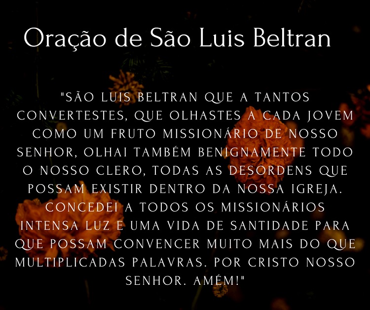 Dia de São Luis Beltran