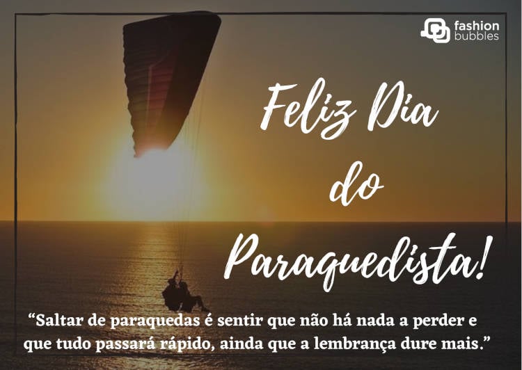 Dia do Paraquedista 22 de outubro