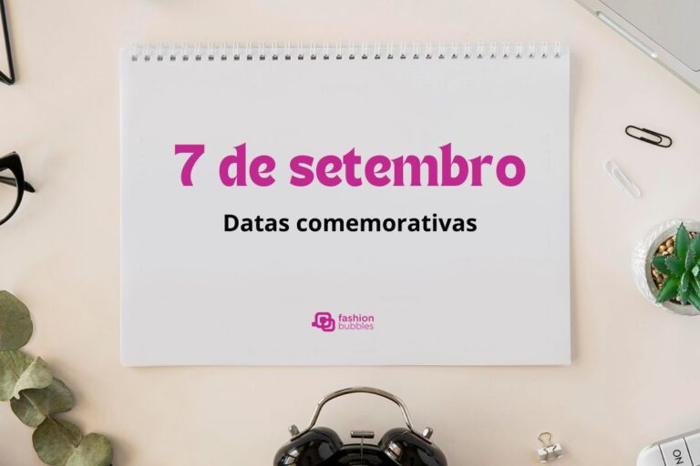 papel branco escrito 7 de outubro em roxo