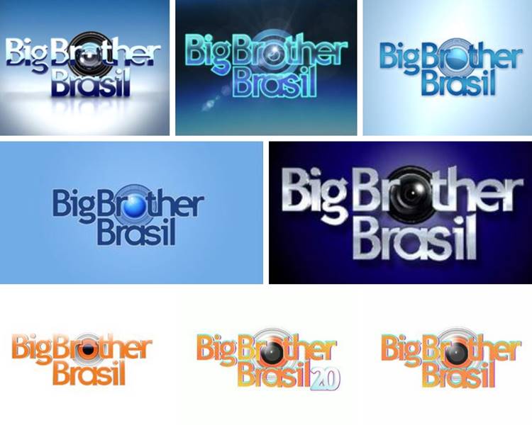 Foto com 8 logos do BBB.
