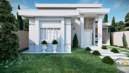 Planta de casa térrea: 15 projetos com e sem piscina