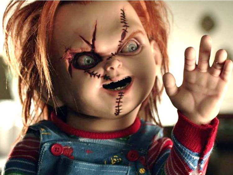 Foto do boneco "Chucky".