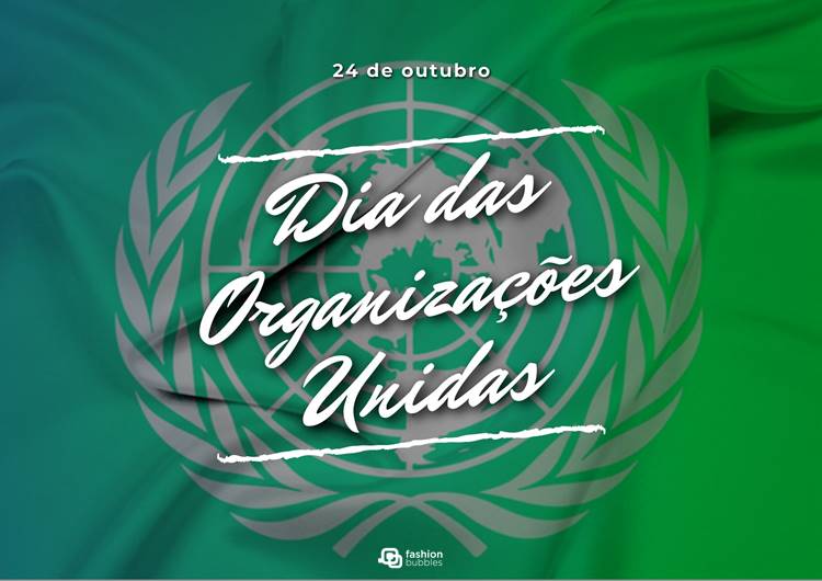 Foto com a frase "Dia das Organizações Unidas".