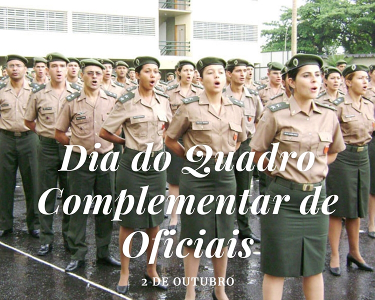 Foto do Dia do Quadro Complementar de Oficiais - 2 de outubro.