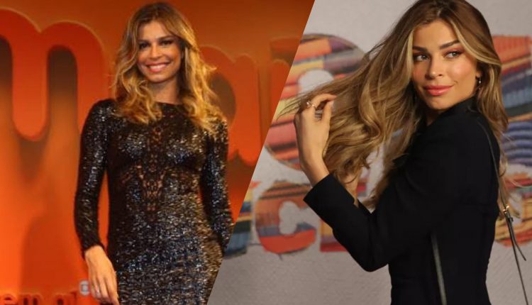 Grazi Massafera em coletivas da Globo Grazi Massafera, Globo, Netflix