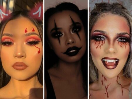Maquiagem de Halloween simples: + de 100 inspirações para arrasar no Dia das Bruxas!