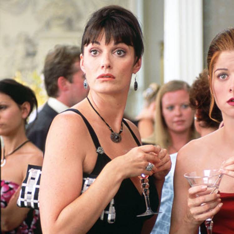 Sarah Parish quanto atuou para o filme "Muito Bem Acompanhada", em 2005. Foto de Sarah Parish, de Muito Bem Acompanhada.