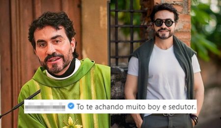 Foto do padre Fábio de Melo.